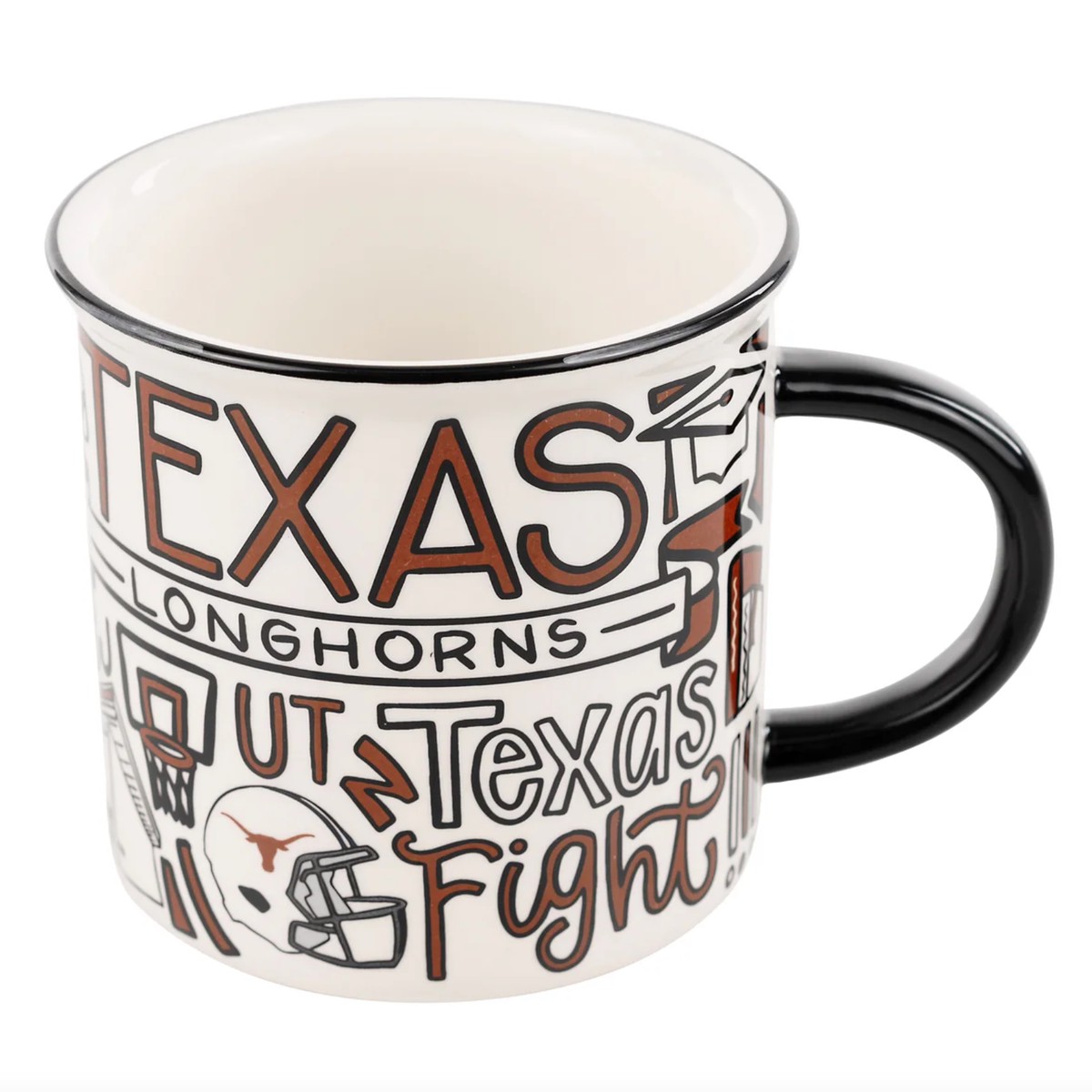 Texas Collage Campfire Mug