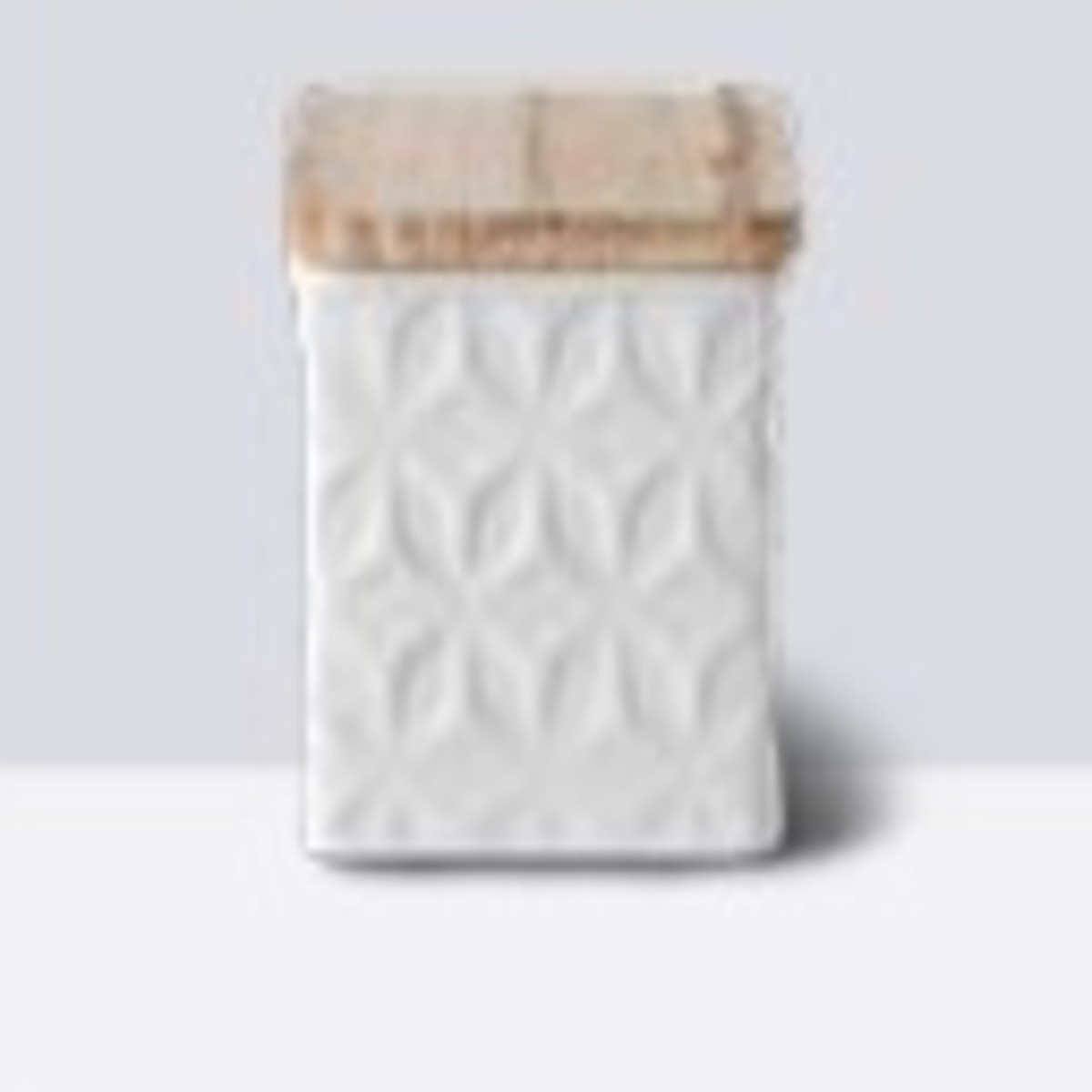 Crisp Cotton White Short Square