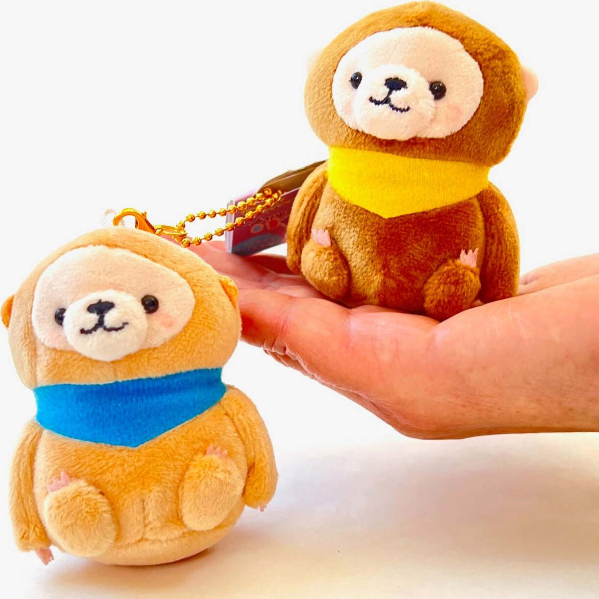 MONKEY BUDDIES PLUSH KEYCHAIN