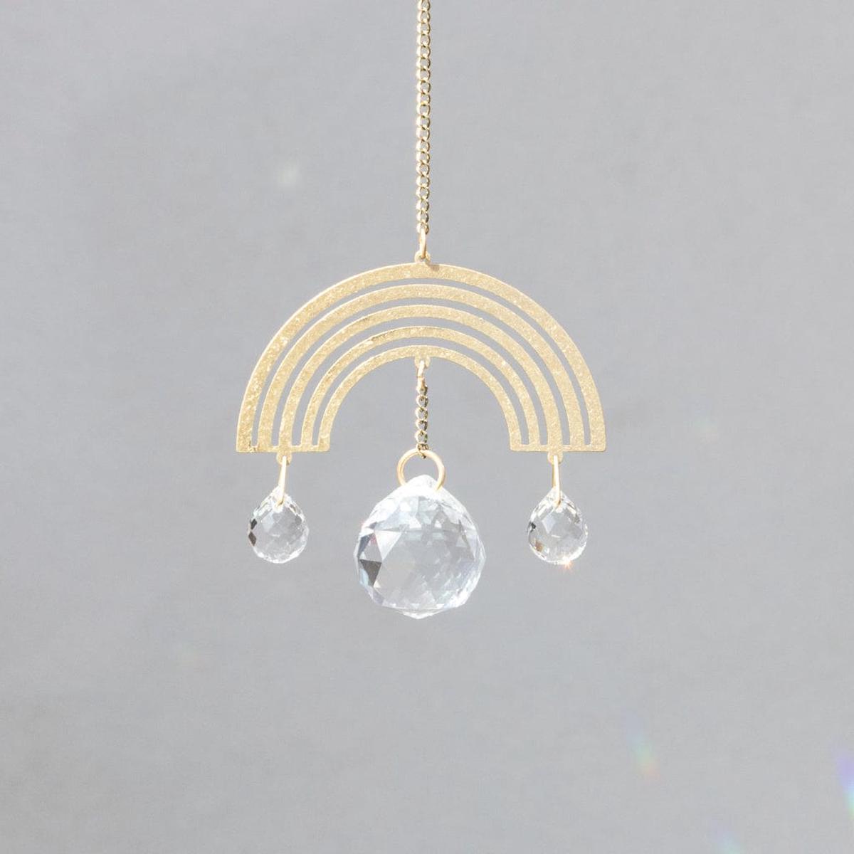Rainbow/Joy Crystal Mini Suncatcher