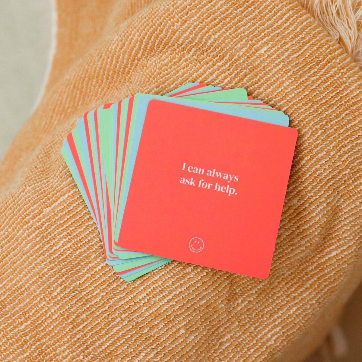 Shower Affirmation Cards for Teens