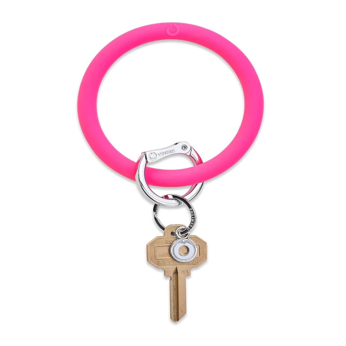 Silicone Big O Key Ring