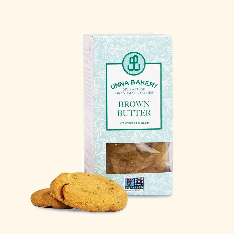 Brown Butter Cookie Box