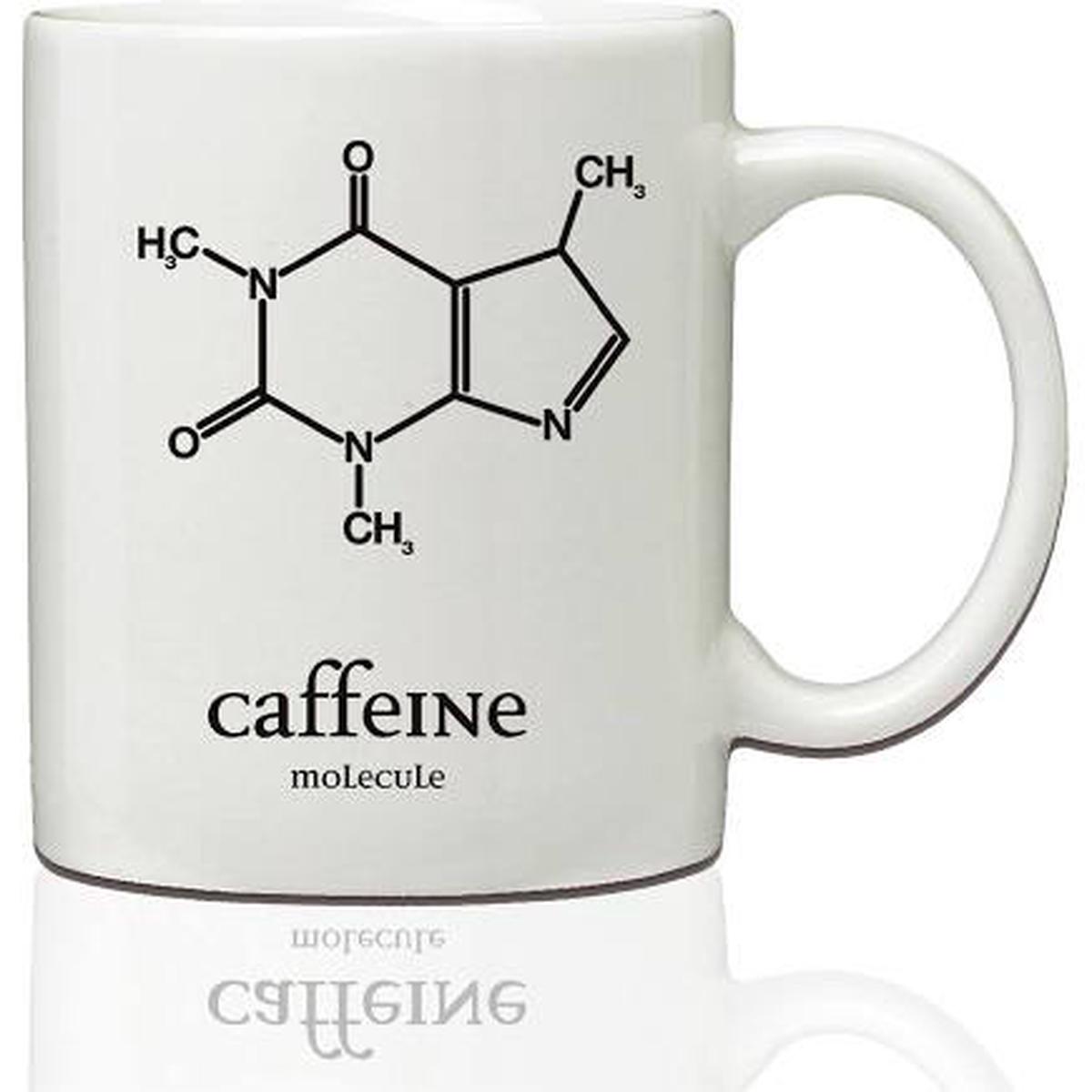 Heebie Jeebies  Caffeine Molecule Mug