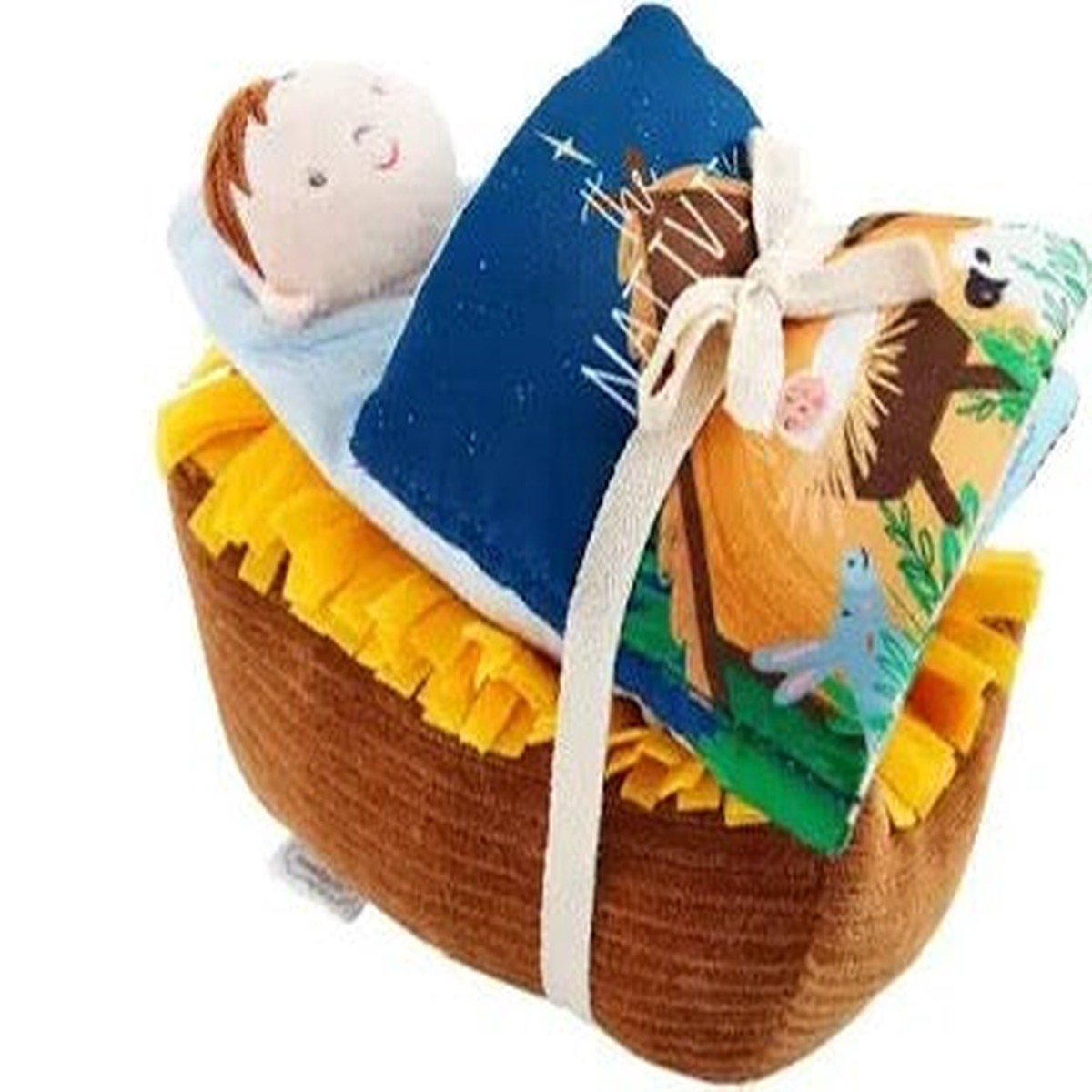Nativity Plush with Book