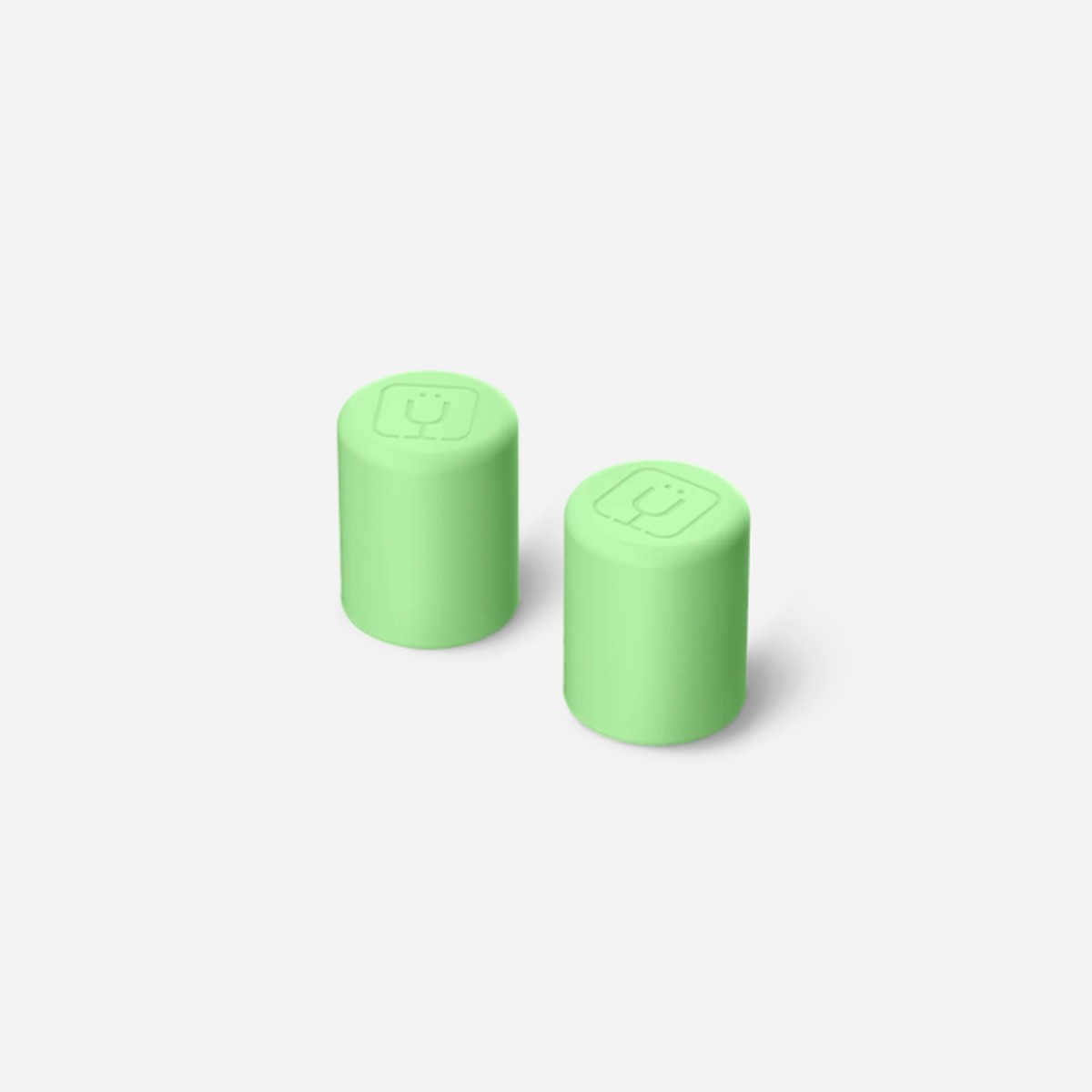 Magnetic Straw Caps - Kiwi