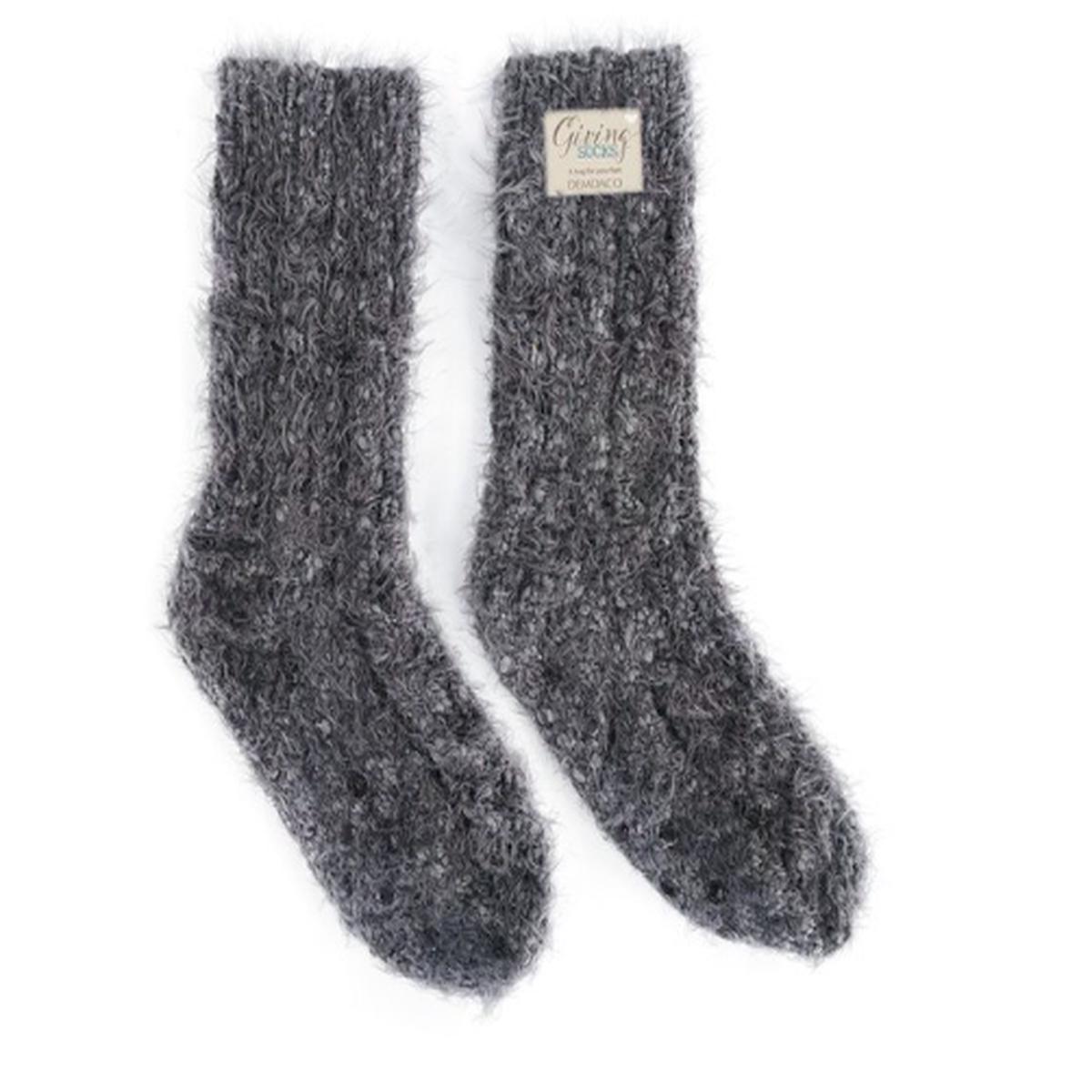 Charcoal Giving Socks