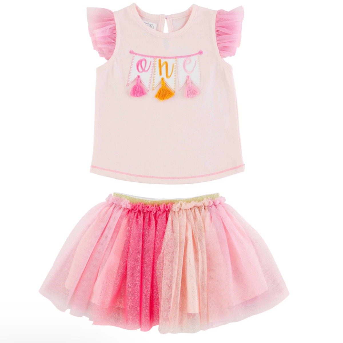 One Birthday Tutu Set