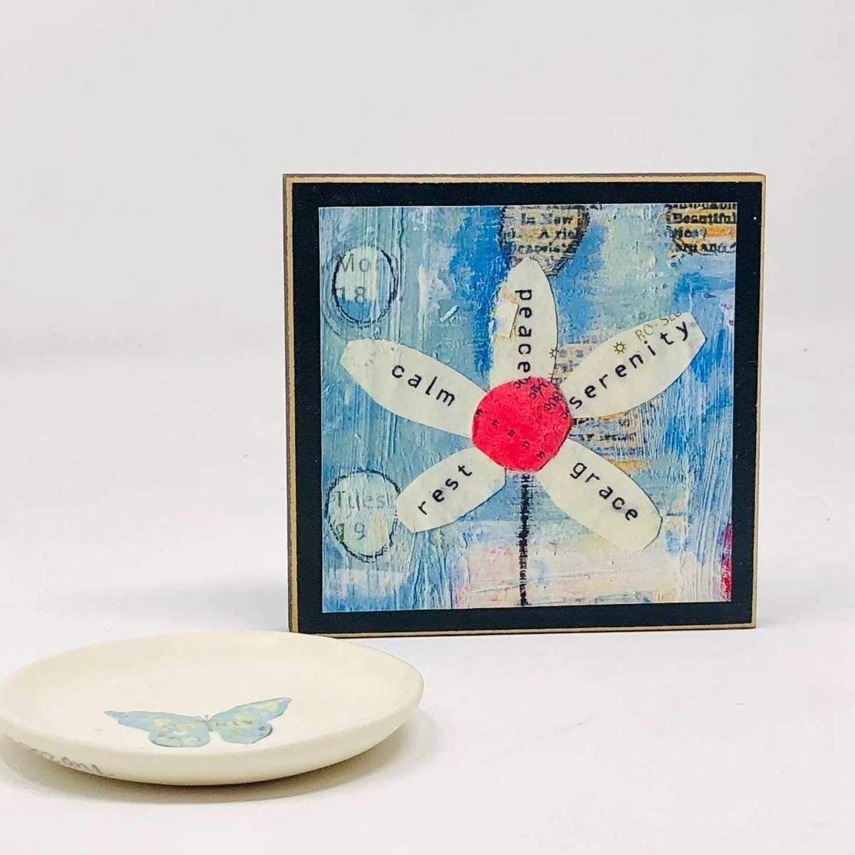 Balance Square Plaque