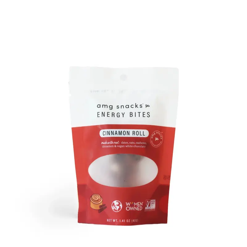 Cinnamon Roll Energy Bites