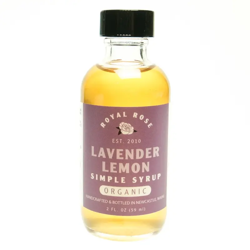 Lavender Lemon Simple Syrup