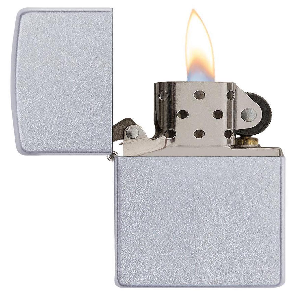 ZIPPO SATIN CHROME HANG SELL