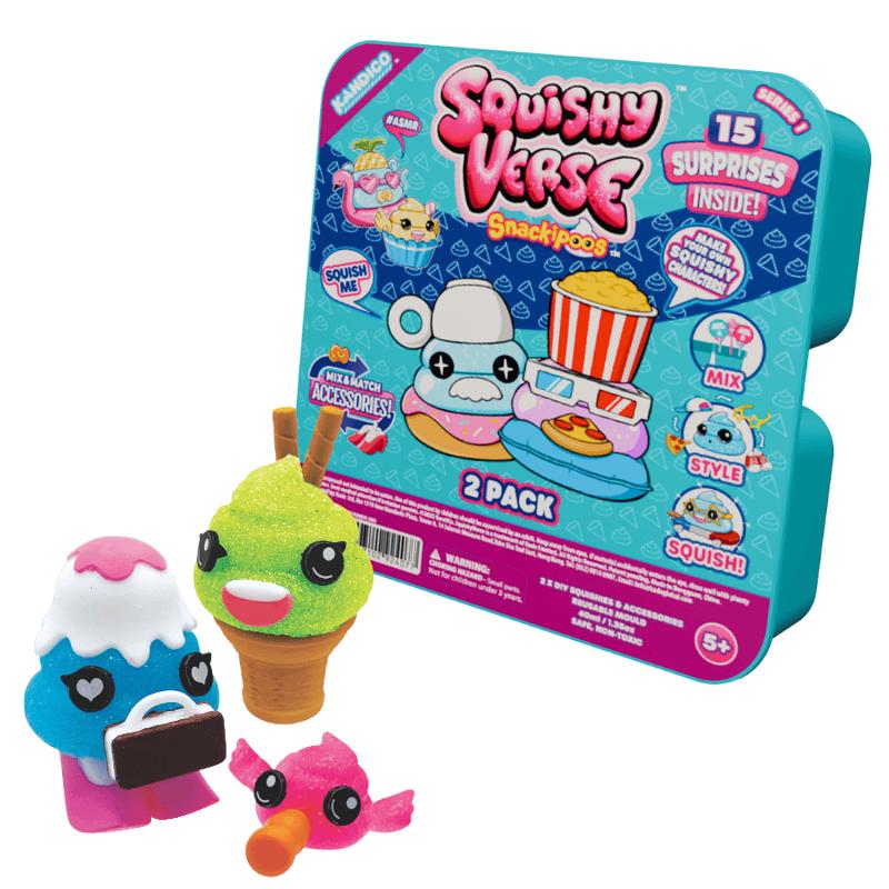 Squishy Verse Snackipoos 2-Pack