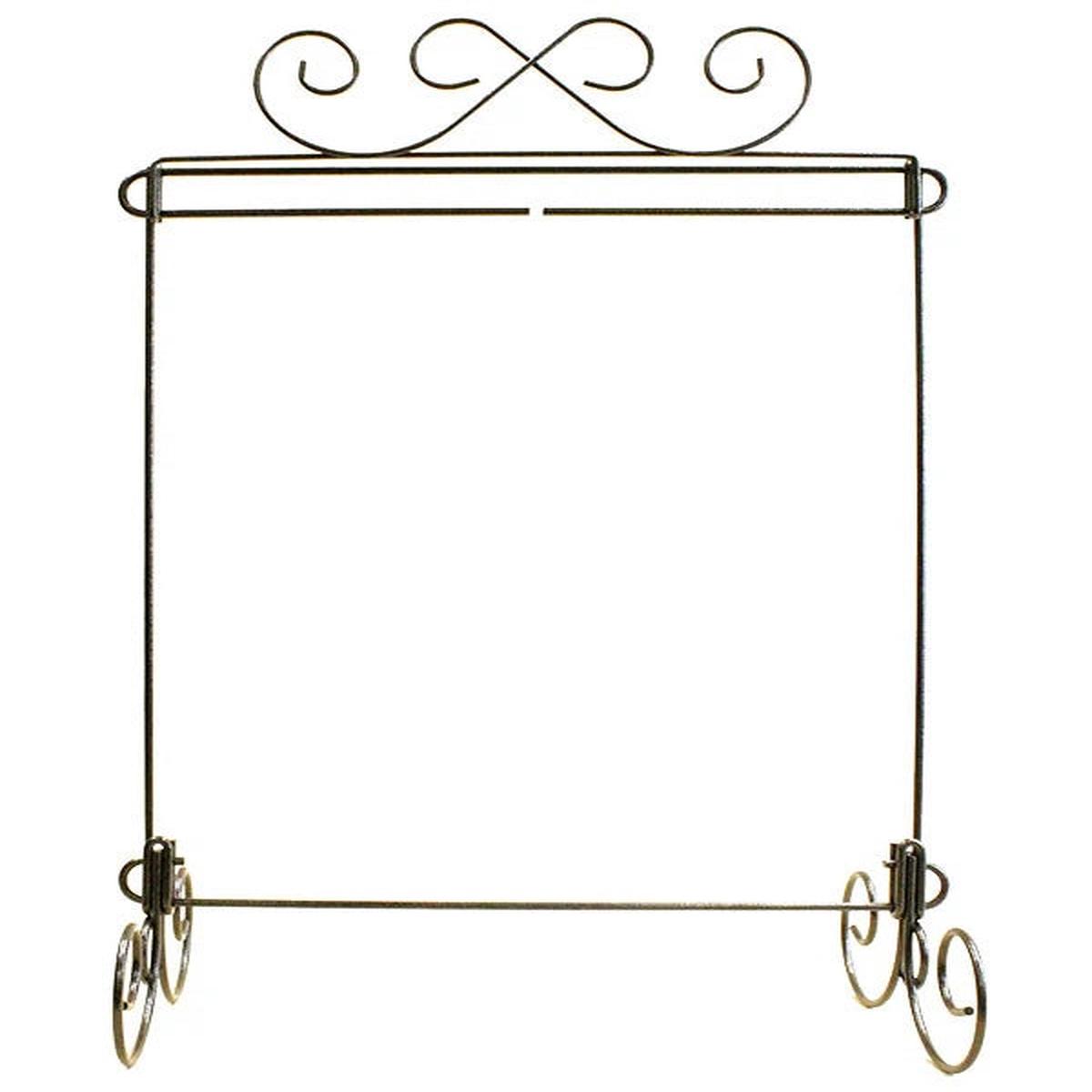 12x14 Single Scroll Stand - Gray
