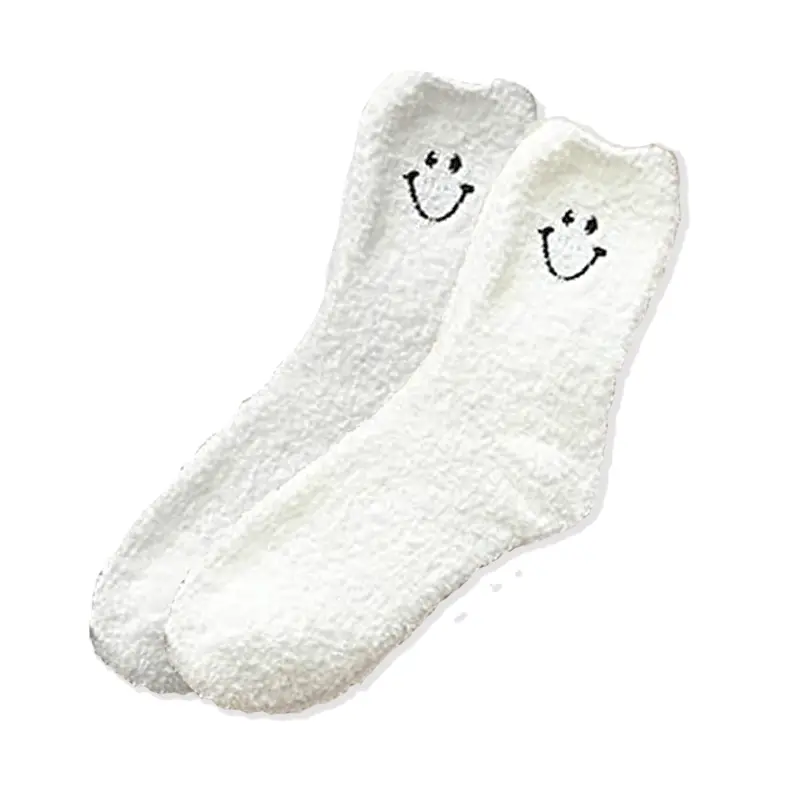 Happy Fuzzy Socks