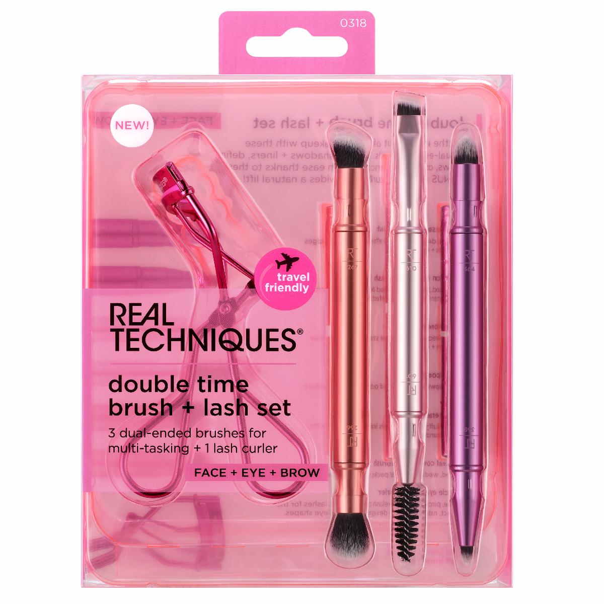 Real Techniques Double Time Brush & Lash Set