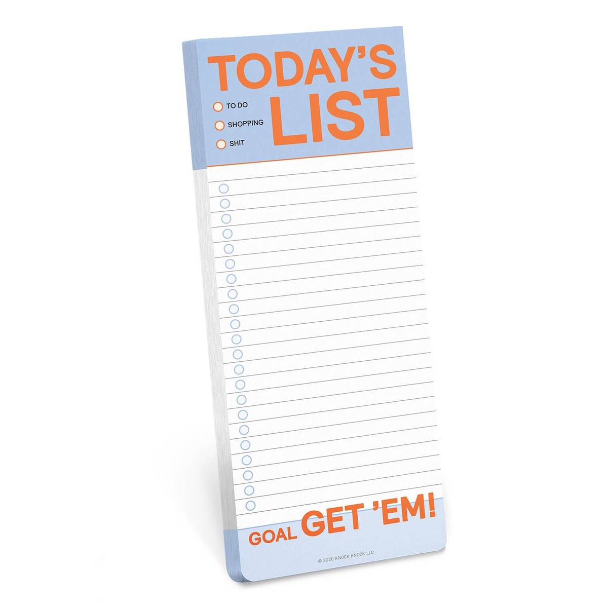 Todays List Make-a-List Pad