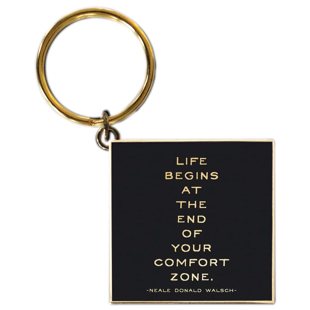 "Comfort Zone" Keychain