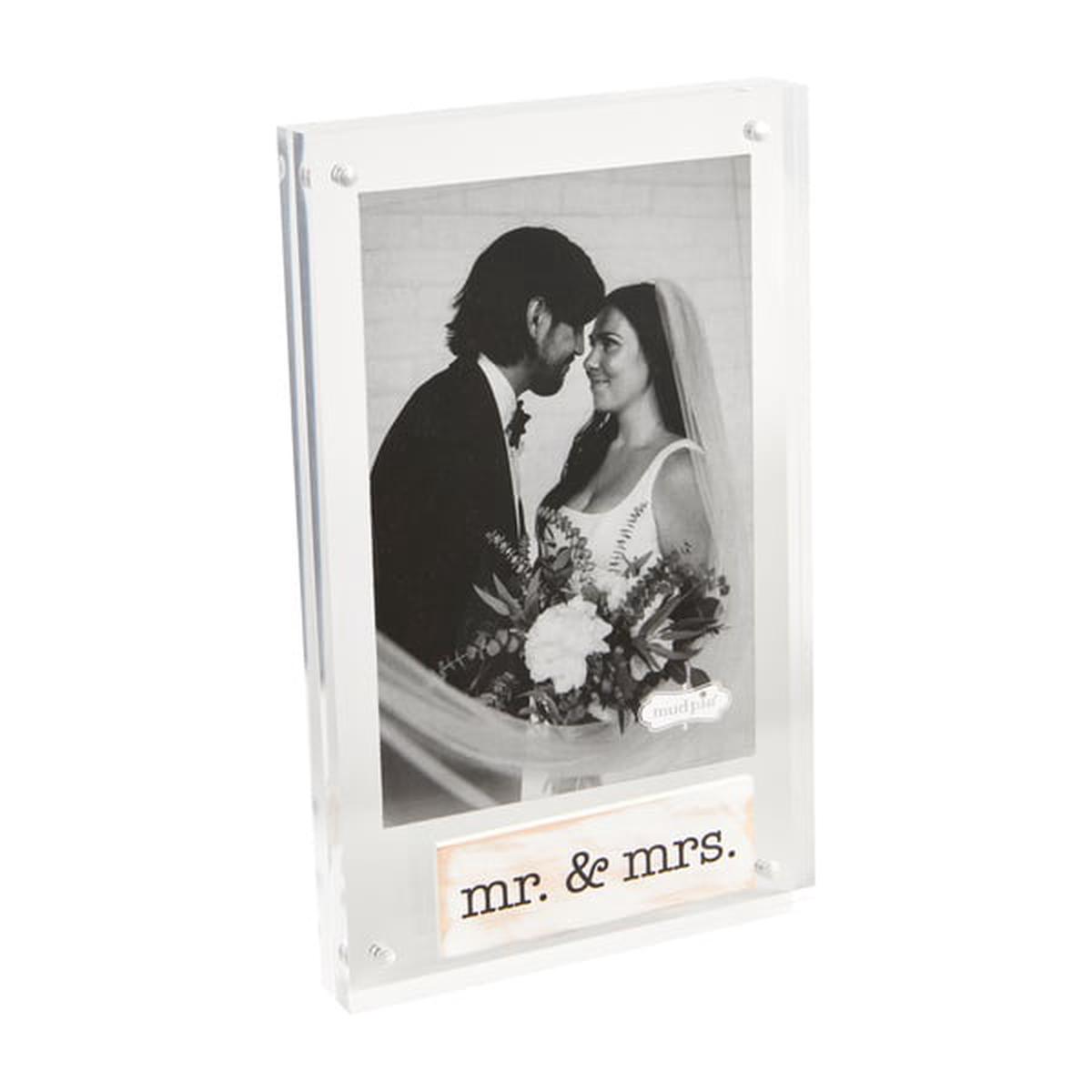 Mr. And Mrs. Acrylic Frame
