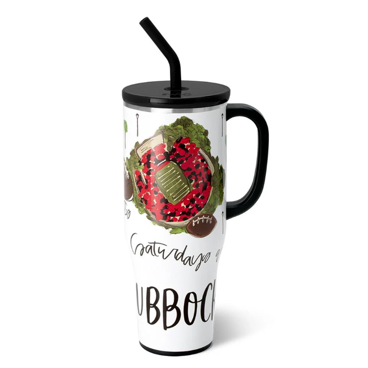 Saturdays in Lubbock Mega Mug 40oz