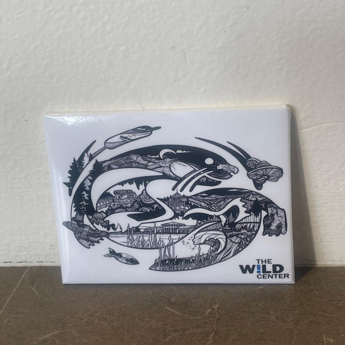 Zessel Design Square Magnet