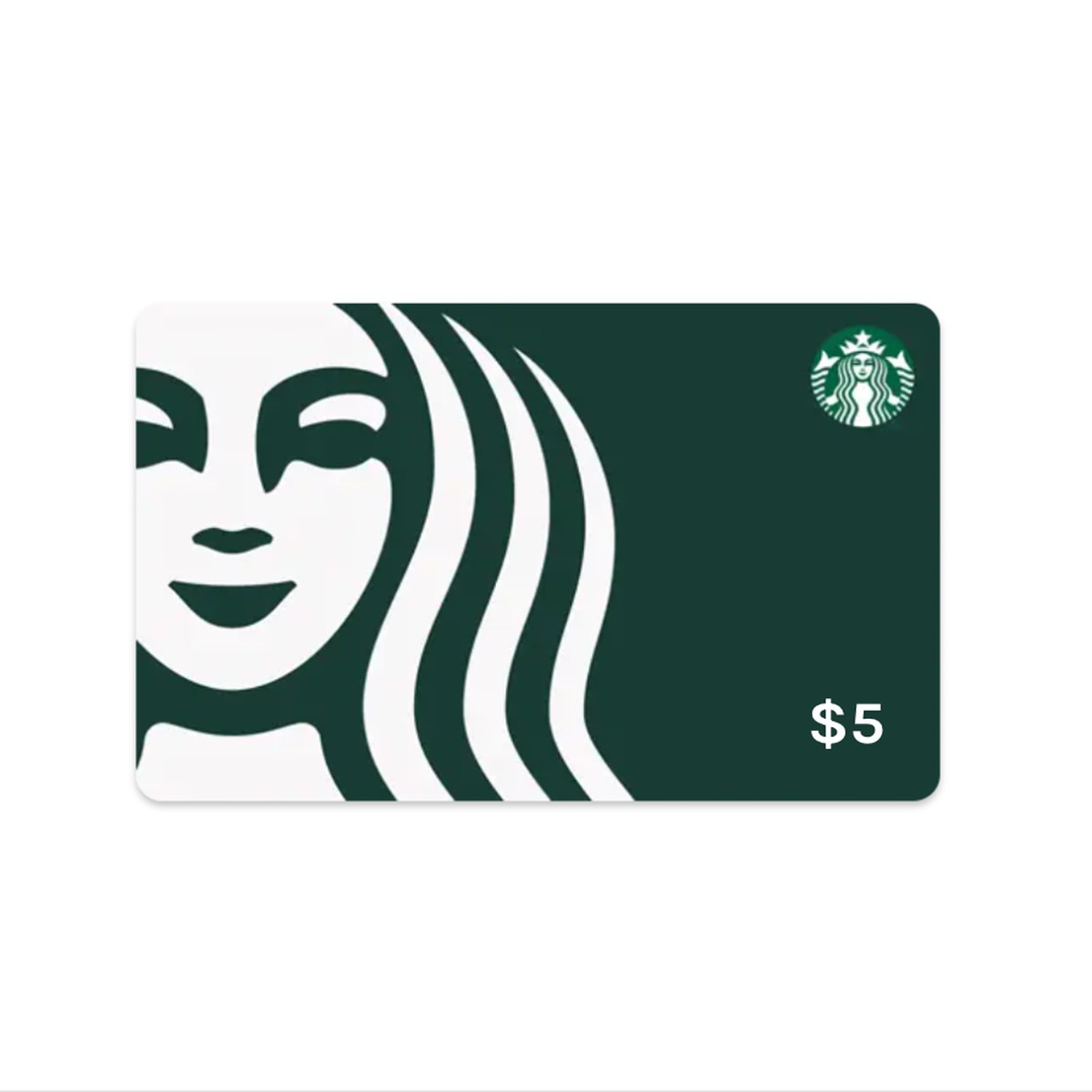 5 Starbucks Gift Card