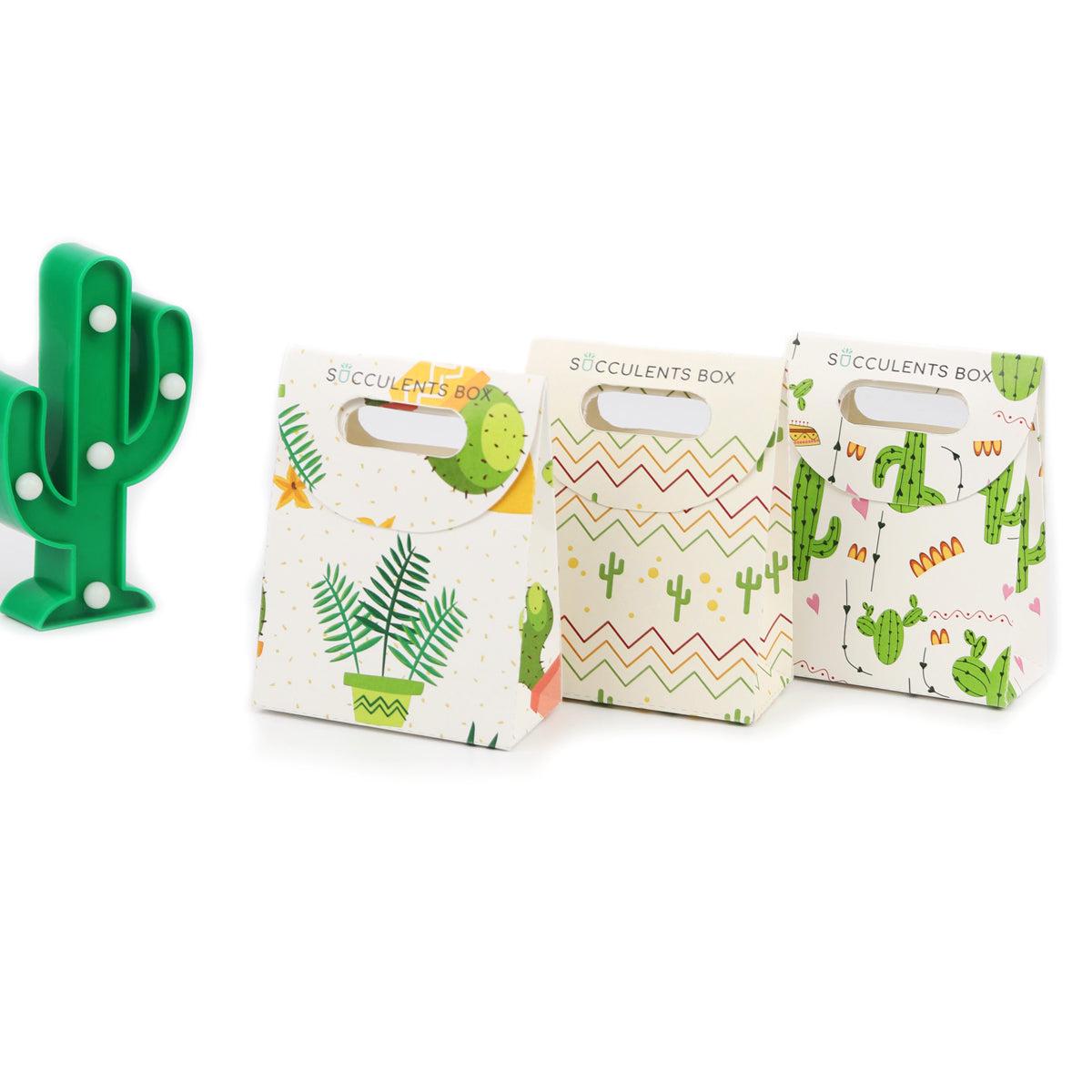 Printable: Succulent Summer Gift Bag - Cactus 2
