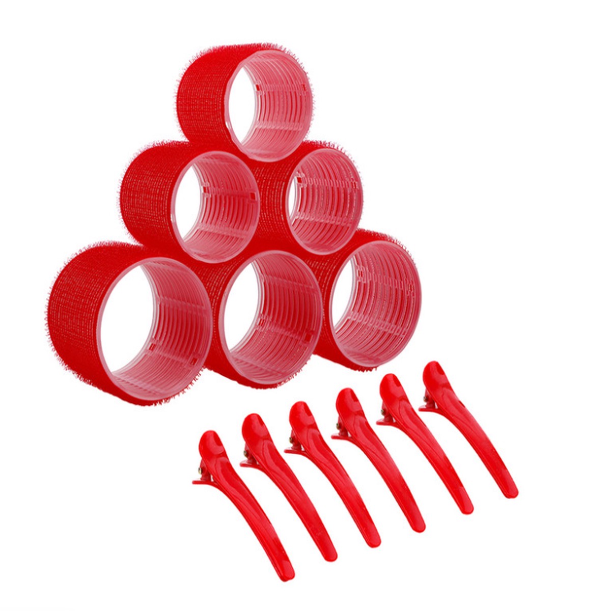 Hair Roller Set - Red