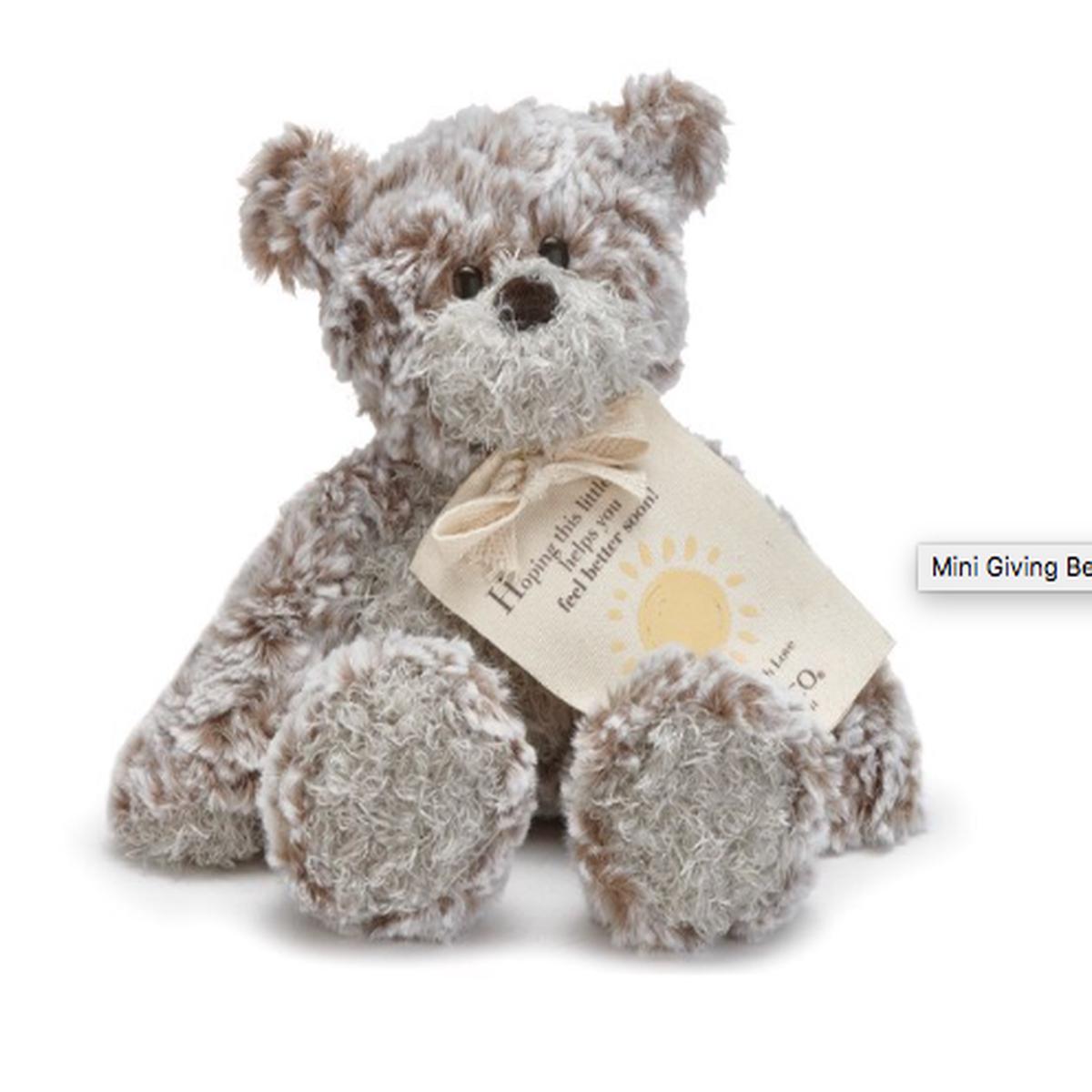 Mini Giving Bear- Feel Better