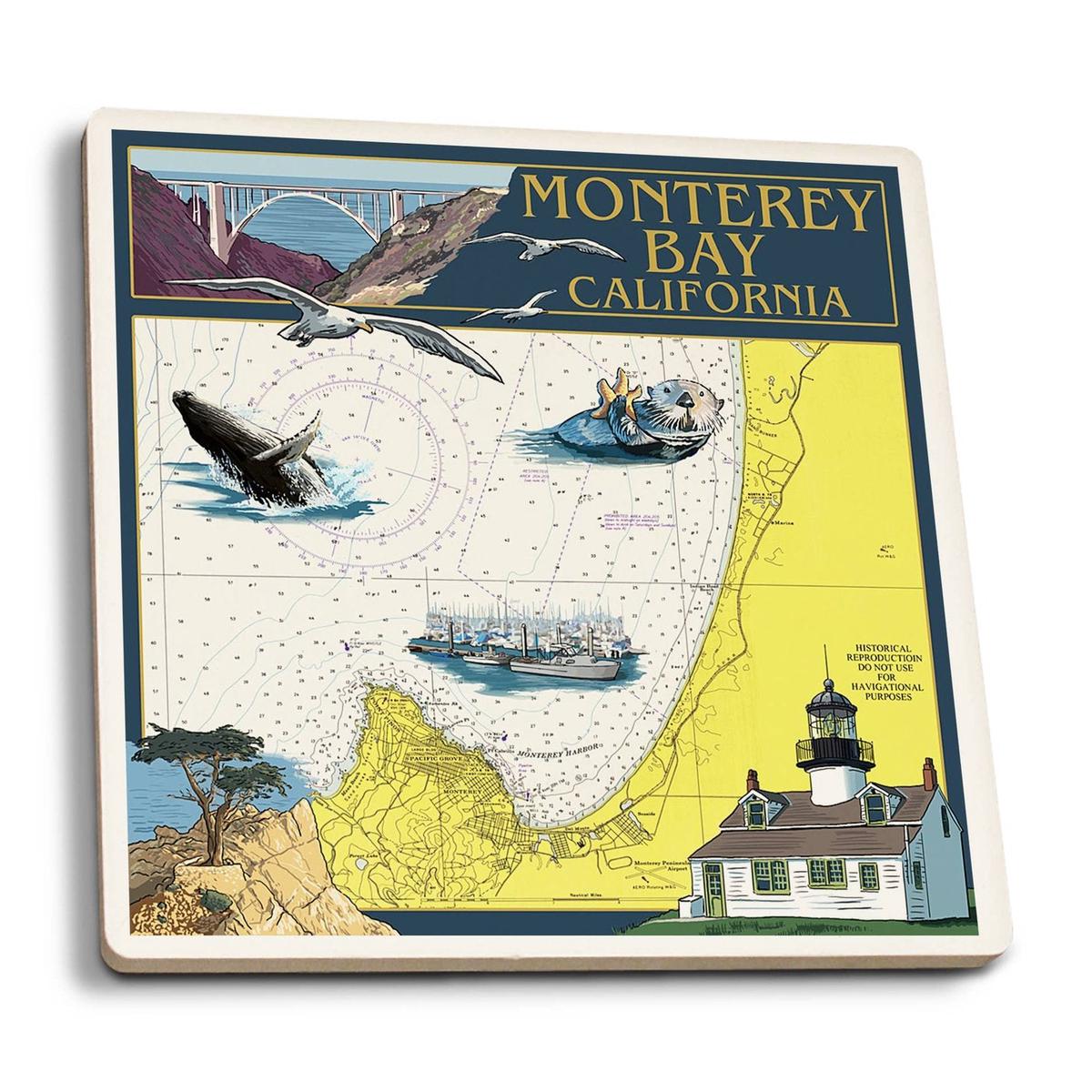 Monterey Bay, CA, Nautical Chart
