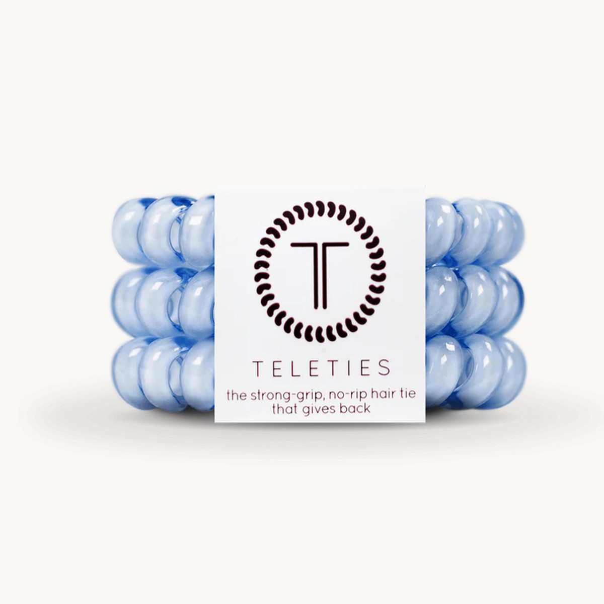 Washed Denim Teleties