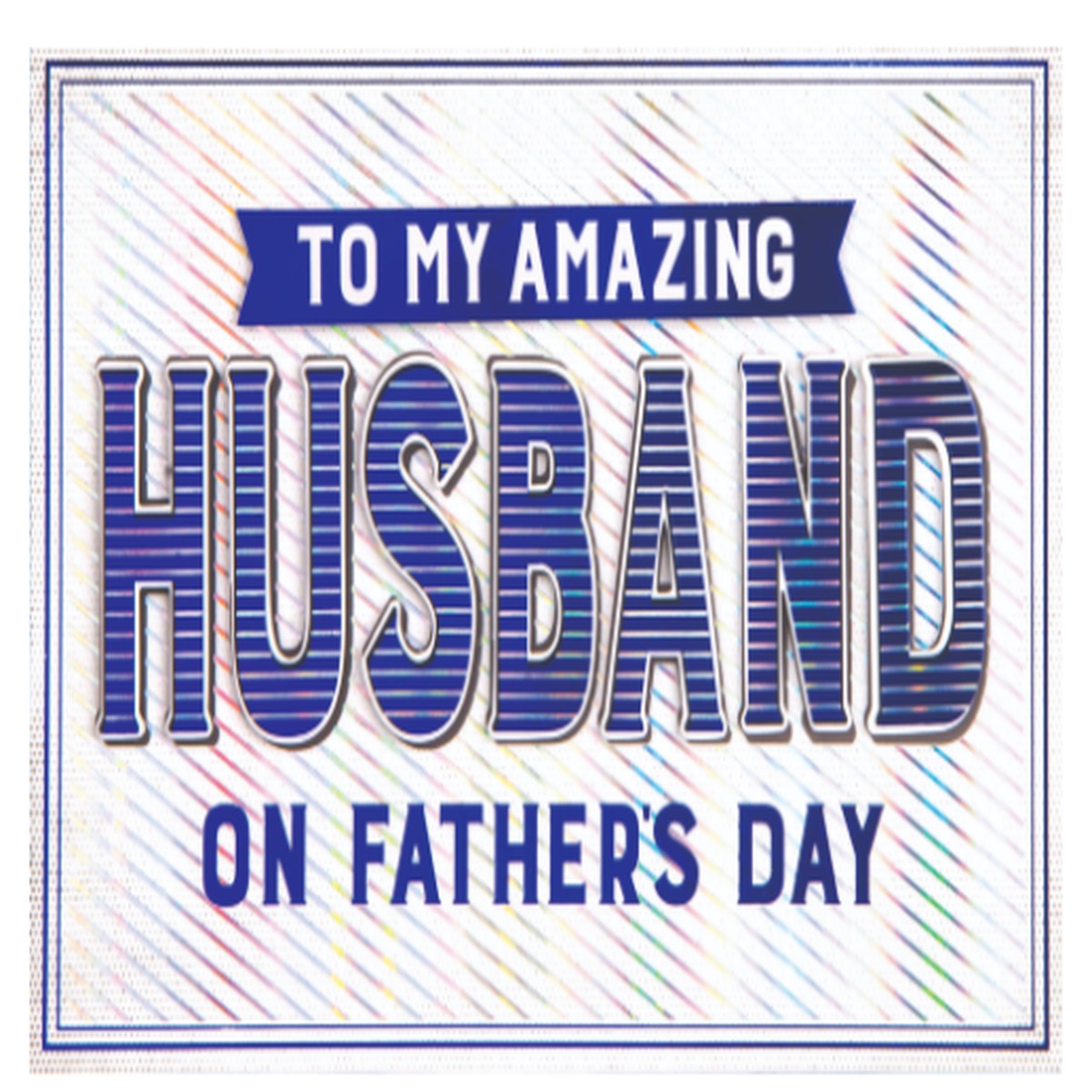 Husband On Diagonal Stripes