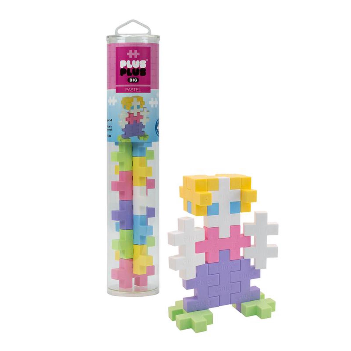 Plus Plus Big 15 Pc-Pastel