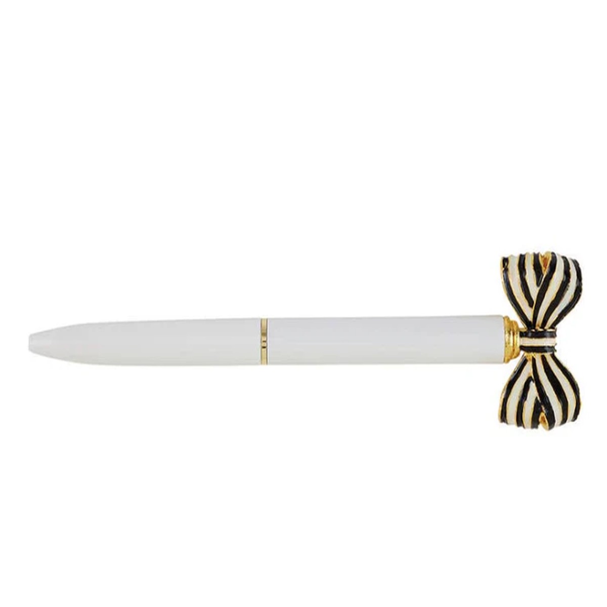 Striped Bow Pen 1