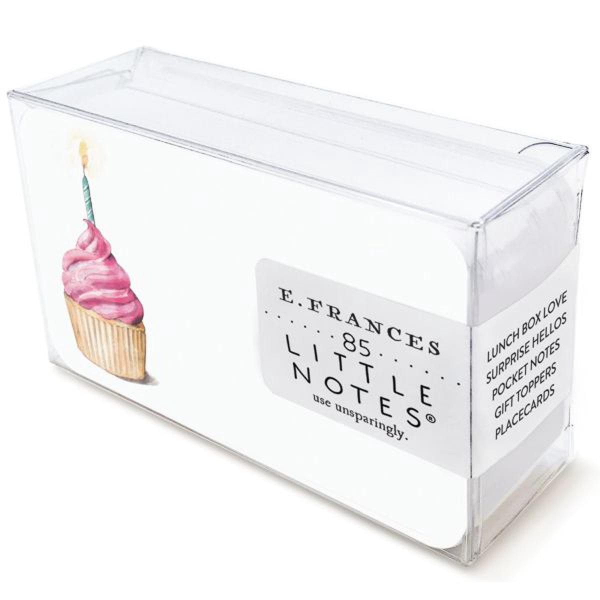 E.Frances  Little Notes: Pink Cupcake