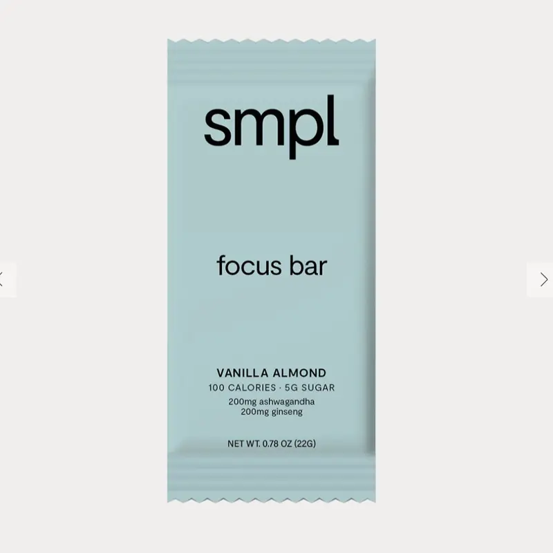 Vanilla Almond Focus Bar