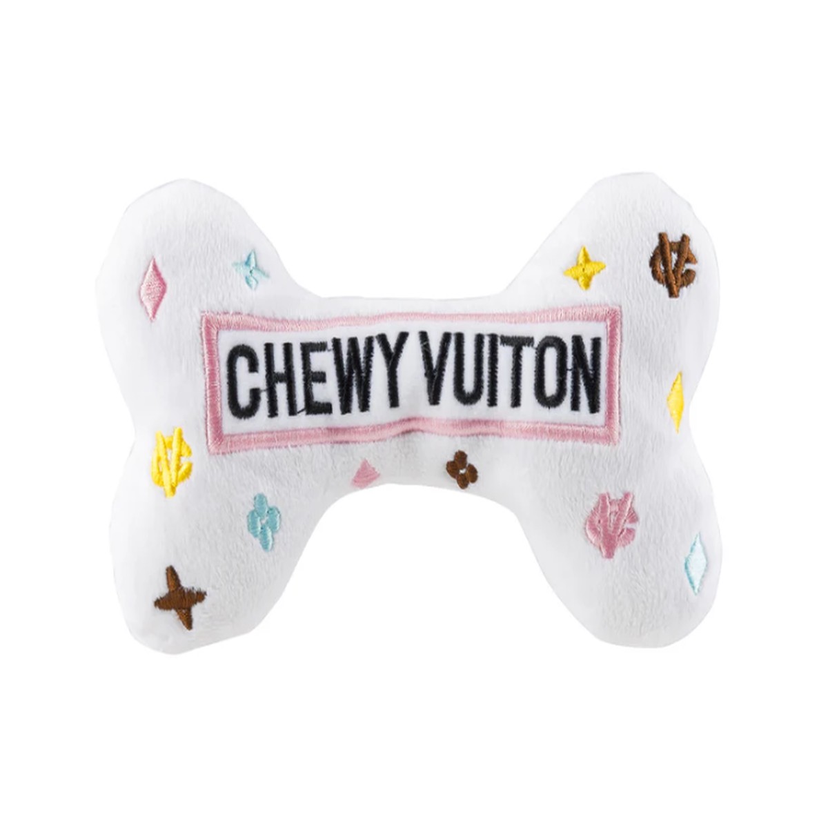 White Chewy Vuiton Bone - Large