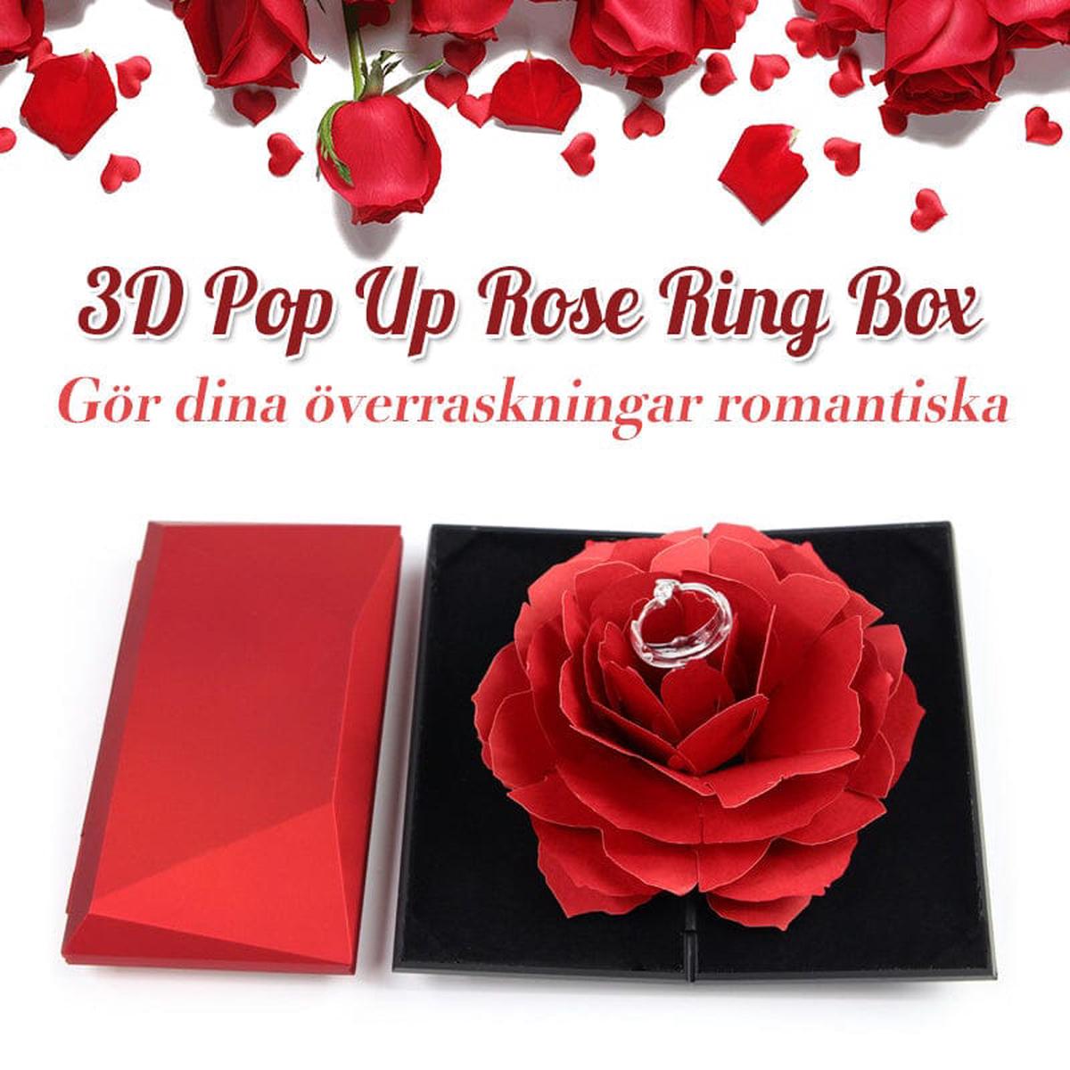 3D Popup Ros Ring Box