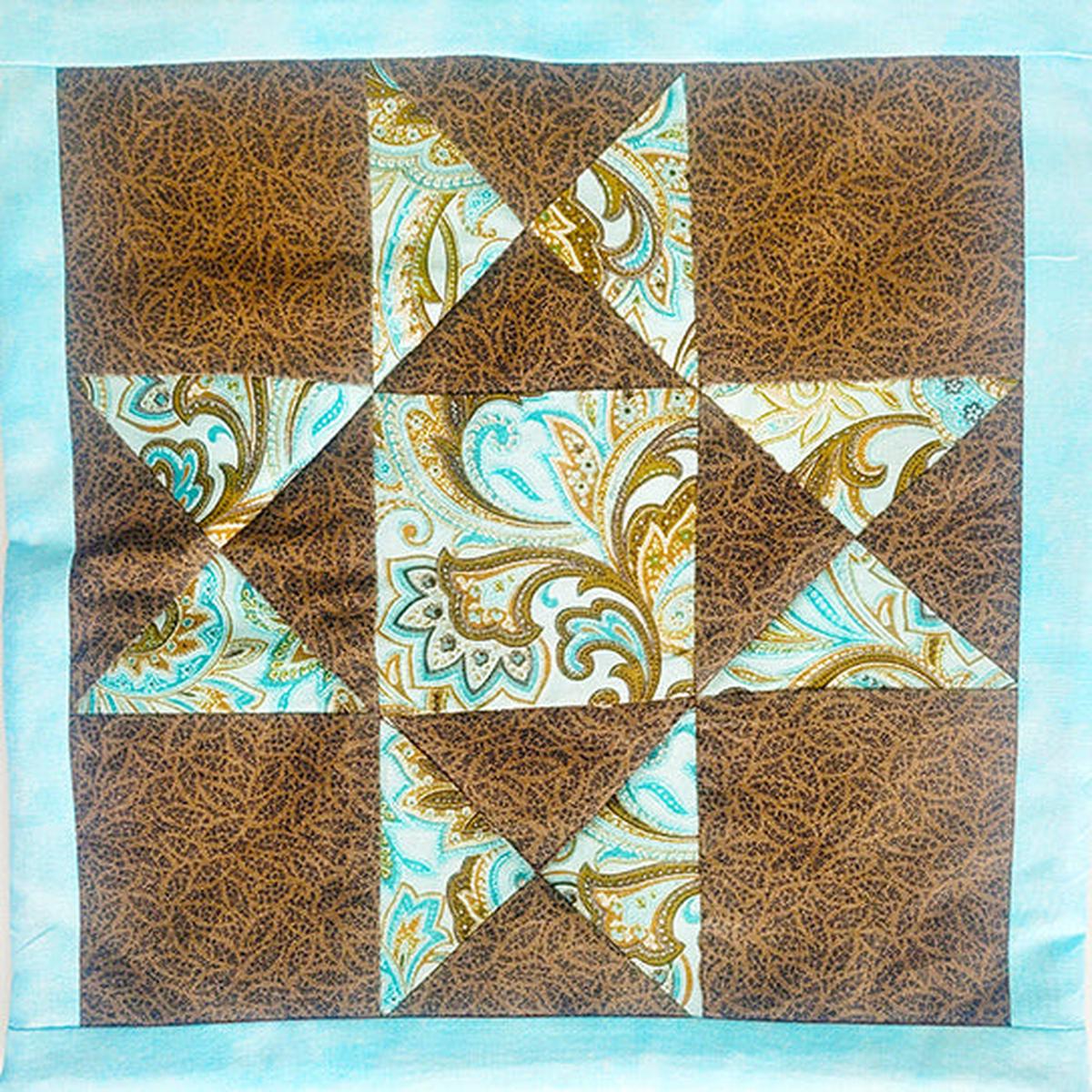 Quilted Mug Rugs - star
