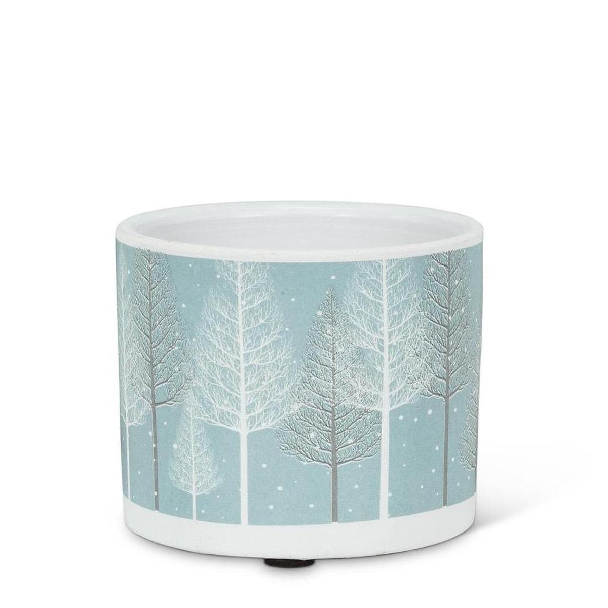 Abbott Snowy Forest Planter