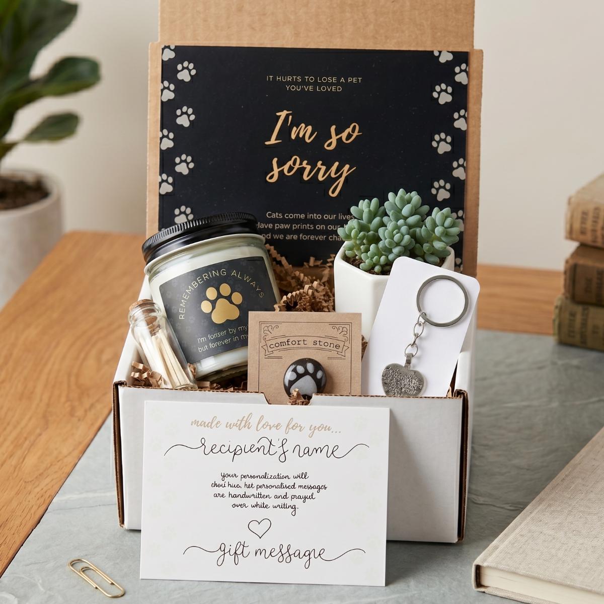Cat Memorial Gift Box