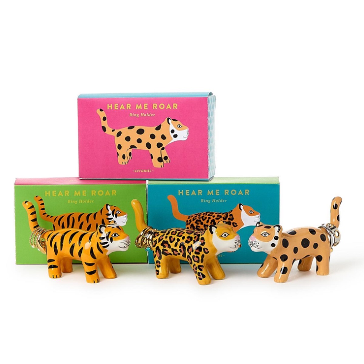 Wild Cat Ring Holder