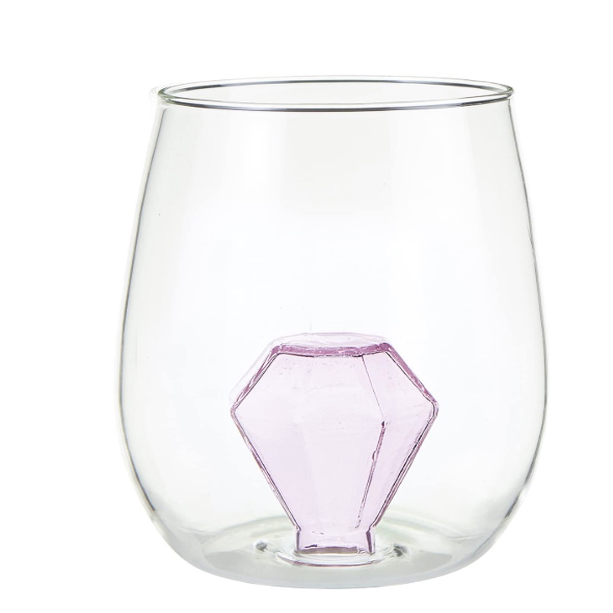 Stemless Cup with Diamond