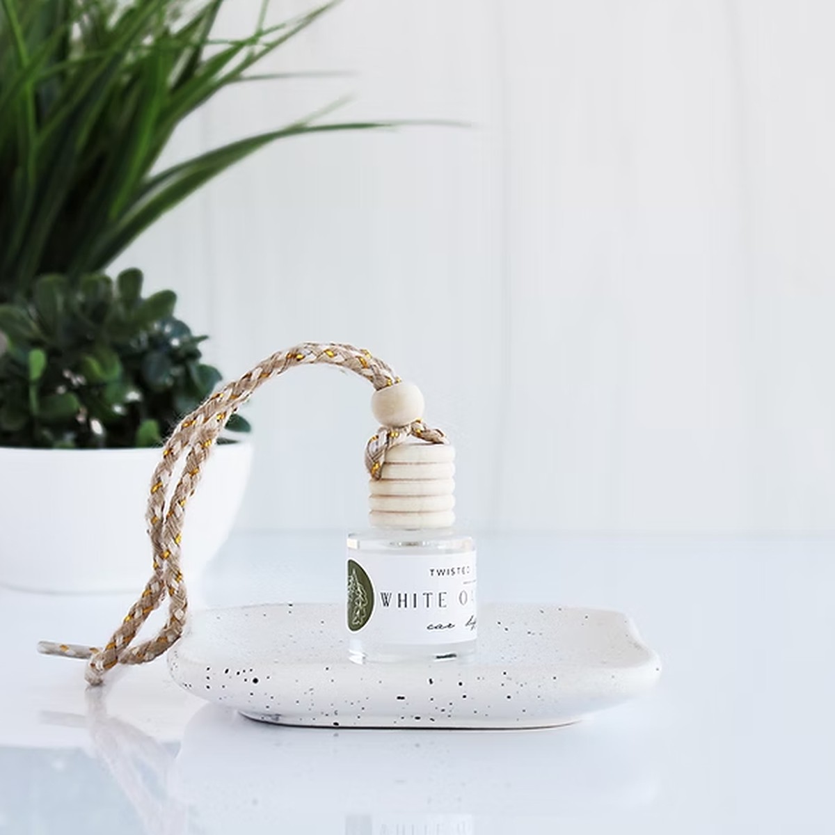 White Oak + Vanilla Car Diffuser
