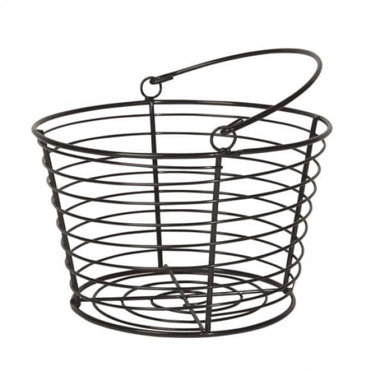 Danica Black Wire Basket