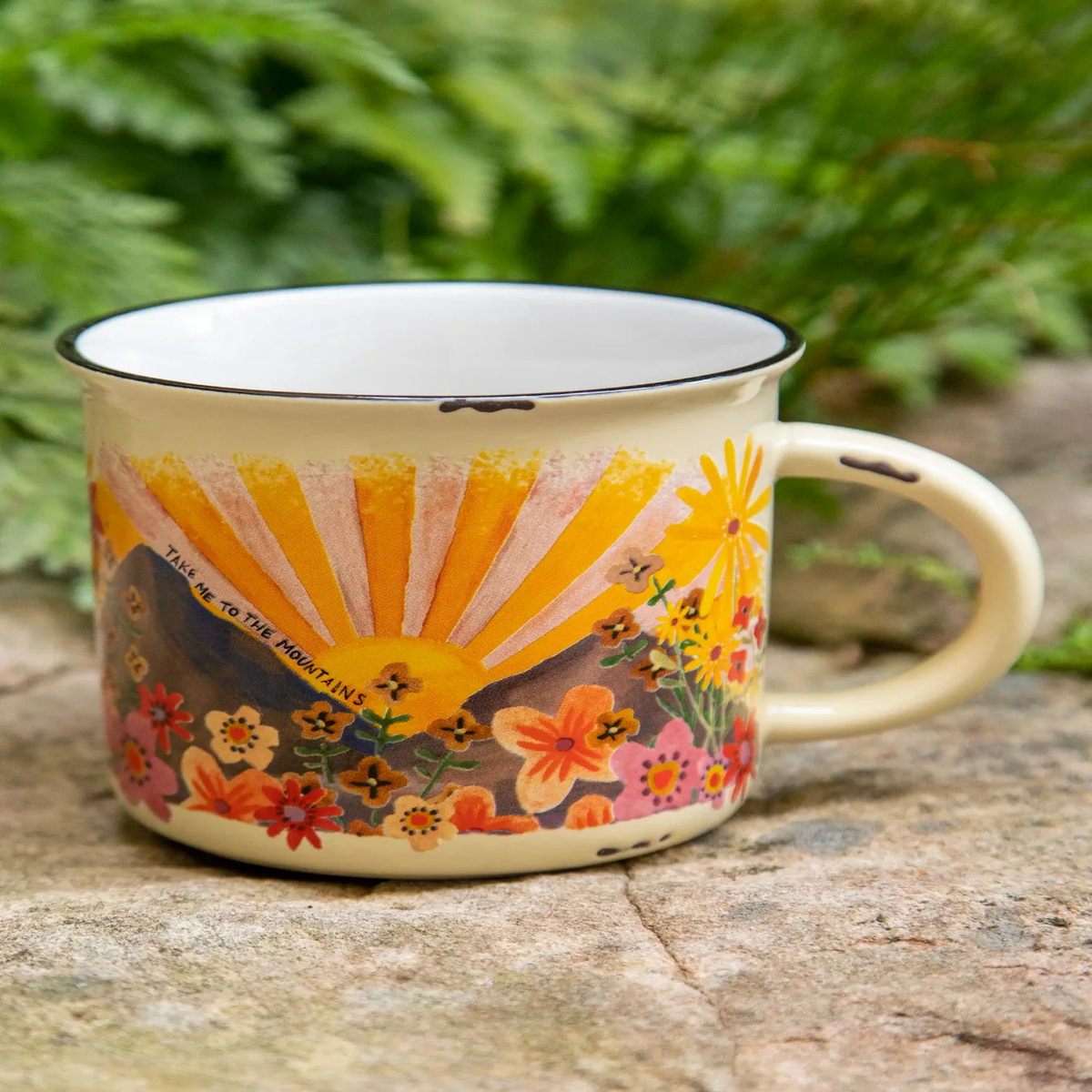 Camp Coffee Mug Mountains